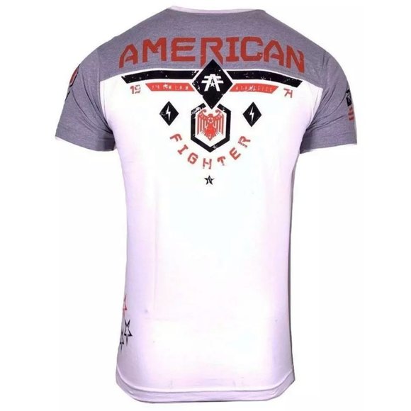 AMERICAN FIGHTER Men's T-Shirt S/S FAIRBANKS 50/50 - Picture 2 of 11